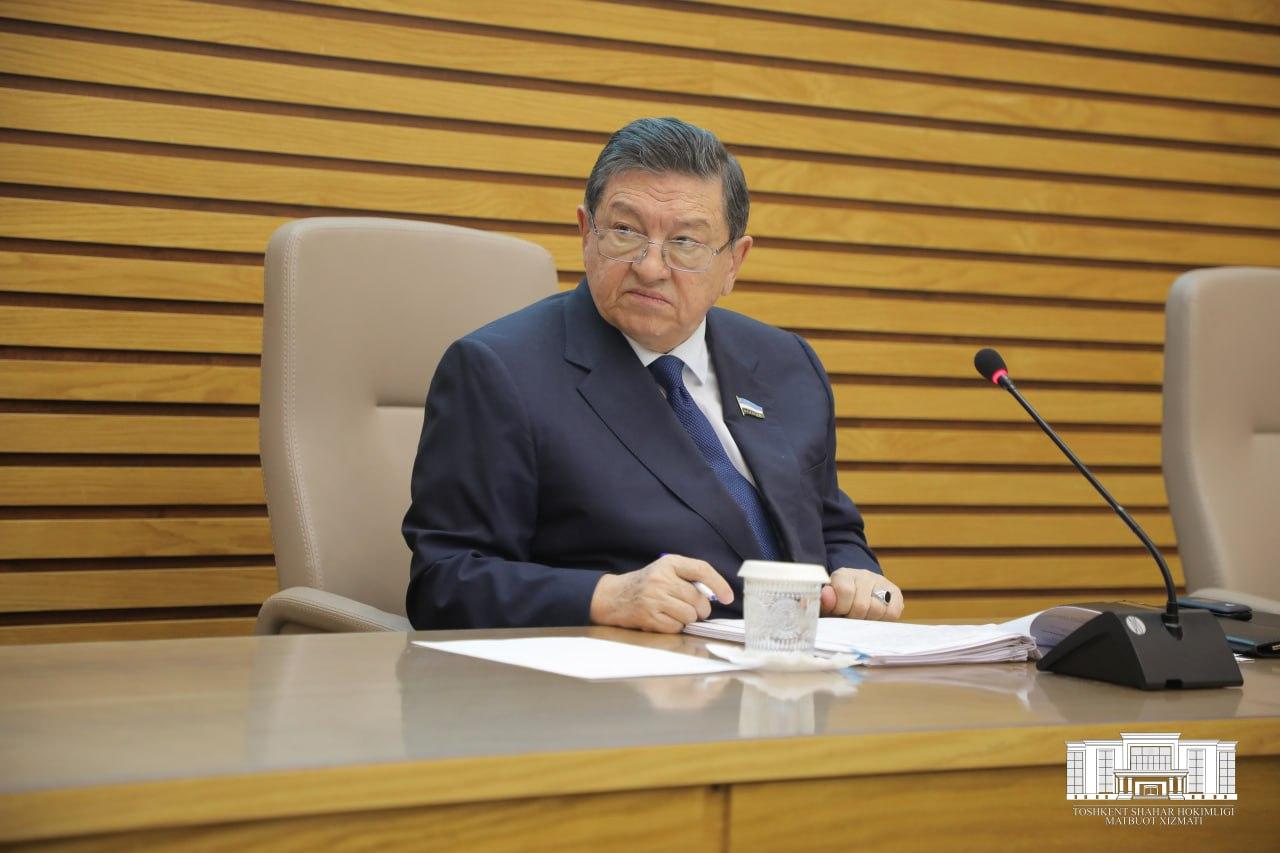 Состоялась очередная сессия Ташкентского городского Кенгаша народных депутатов